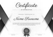 Certificates & Education - 九游体育fengyi